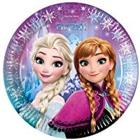 Los mejores  - Folat B.V. - Disney Frozen Platos de papel - 8 Platos - Multicolor (10040687)